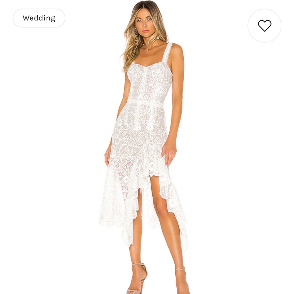 Bronx and Banco Tiffany Blanc Dress in White